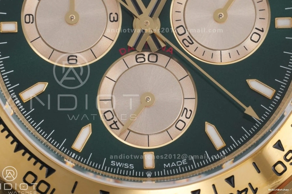 493 2025 (Gain 126508 Dial Green V6 Daytona Edition Weight) SmoothTexture Best Bracelet QF on 1:1 YG QF4131 YG 1020